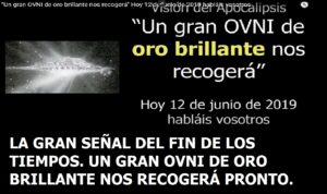 Lee más sobre el artículo Un gran Ovni de oro brillante nos recogerá en el arrebatamiento. Y además Radio ESE emisión nº 105. 3ª parte.