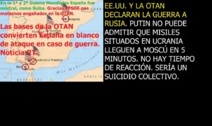 Lee más sobre el artículo EE.UU. y la OTAN declaran la guerra a Rusia y le obliga a responder militarmente. Y además Radio ESE emisión nº 111. 3ª parte y Veredicto y Sentencia de ICLCJ “International Common Law Court of Justice” (ICLCJ)