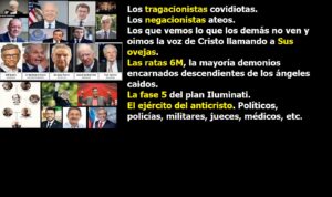 Lee más sobre el artículo Los tragacionistas, los negacionistas y el ejército del Anticristo. Y además Radio ESE emisión nº 109. 3ª parte. Y de regalo ¿Por qué sucederá el Rapto en 2022?