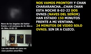 Lee más sobre el artículo 25 minutos SOLO CON NAVES CELESTIALES PREPARANDO EL ARREBATAMNIENTO. Y además Radio ESE emisión nº 113. 1ª parte.