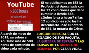 Lee más sobre el artículo SI NO PUBLICO EN ESE LA PROFECÍA DEL APOCALIPSIS CON SUS 12 CONDICIONES, ¿DÓNDE SE PUBLICA? Y además Radio ESE emisión nº 122. 3ª parte.
