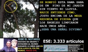 Lee más sobre el artículo LLEGAN LOS SELLOS DEL APOCALIPSIS Y NADIE LO VE. Y además LA GLORIA DE DIOS SE MANIFIESTA EN ESE HOY 7-05-22 y Radio ESE emisión nº 125. 3ª parte.
