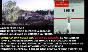 Lee más sobre el artículo COMIENZA UNA NUEVA ERA. LA ERA DE SATANÁS. Y además Radio ESE emisión nº 130. 1ª parte.