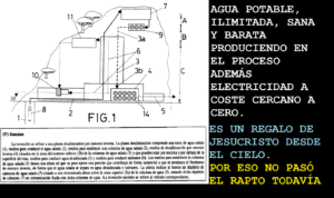 Lee más sobre el artículo AGUA POTABLE Y ELECTRICIDAD ILIMITADAS Y BARATAS. PATENTE DESALINIZADORA ALBERTO VÁZQUEZ FIGUEROA. Y EL TEXTO DE LA PATENTE