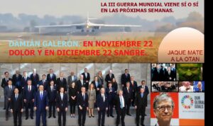 Lee más sobre el artículo LA III GUERRA MUNDIAL VIENE SÍ O SÍ. NOVIEMBRE DOLOR. DICIEMBRE SANGRE. Y además La Tercera Guerra Mundial ya ha comenzado