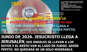 Lee más sobre el artículo 2026 FIN DE LA PLANDEMIA, DE LAS GUERRAS, DE LAS MISERIAS. FIN DEL MUNDO. Y además MOMENTOS MEMORABLES DE ESE. 22-11-22