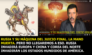 Lee más sobre el artículo LA MÁQUINA DEL JUICIO FINAL NO HARÁ FALTA QUE FUNCIONE PORQUE RUSIA INVADIRÁ EUROPA. Y además mi predicción económica de 2008 cumplida. Vamos hacia el caos planetario sin remedio.