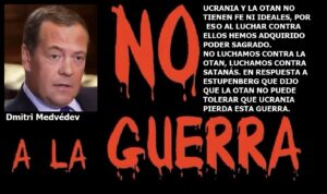 Lee más sobre el artículo NO LUCHAMOS CONTRA LA OTAN. LUCHAMOS CONTRA SATANÁS. Y además NOTICIAS DE LA III GUERRA MUNDIAL 8-11-2022