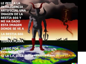 Lee más sobre el artículo SI LA INTELIGENCIA ARTIFICIAL AFIRMA QUE LA TIERRA ES PLANA ES QUE ES PLANA. Y además LO MEJOR DE ESE ESTA SEMANA 10-12-22
