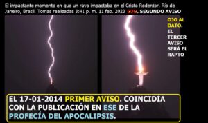 Lee más sobre el artículo 1º AVISO 17-01-2014. 2º AVISO 11-02-2023. EL 3º SERÁ EL RAPTO. Y además NOTICIAS DEL FIN DE LOS TIEMPOS 14-02-2023