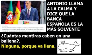 Lee más sobre el artículo ANTONIO DICE QUE LA BANCA ESPAÑOLA ES LA MÁS MEJOR. Y además NOTICIAS DEL FIN DE LOS TIEMPOS 23-03-2023