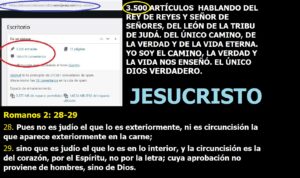 Lee más sobre el artículo 3.500 ARTÍCULOS HABLANDO DE CRISTO Y DE LA SALVACIÓN. Y además LOS JÁZAROS, SE DICEN JUDÍOS Y NO LO SON, SON LOS HIJOS DEL INCESTO DE LOS ÁNGELES CAÍDOS.