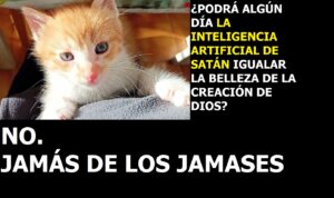 Lee más sobre el artículo PODRÁ LA I. A. IGUALAR ALGÚN DÍA LA BELLEZA DE LA CREACIÓN DE DIOS. NO JAMÁS. Y además NOTICIAS DEL FIN DE LOS TIEMPOS 04-04-2023