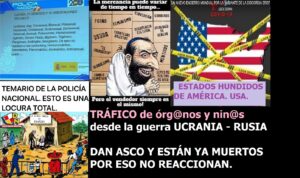Lee más sobre el artículo TRÁFICO DE ÓRGANOS Y NIÑOS EN UCRANIA. LA LEY NO EXIGE NADA. DAN ASCO. Y además NOTICIAS DEL FIN DE LOS TIEMPOS 28-09-2023