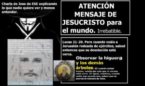 Lee más sobre el artículo Jesucristo volverá cuando Jerusalén este rodeada de ejércitos. Mirad las señales de los dolores de parto. Y además «Todo está programado»