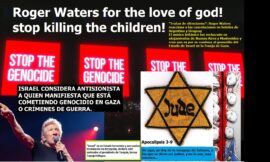 Roger Waters.  Stop killing the children. Y además NOTICIAS DEL FIN DE LOS TIEMPOS 16-11-2023