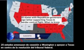 25 ESTADOS DAN SOPORTE A TEXAS PARA SU INDEPENDENCIA. Y además, que no es moco de pavo, NOTICIAS DEL FIN DE LOS TIEMPOS 01-02-2024