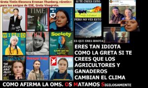 Lee más sobre el artículo Eres tan idiota como Greta Vinagreta si crees lo que dice la OMS del clima. y de regalo NOTICIAS DEL FIN DE LOS TIEMPOS 06-02-2024